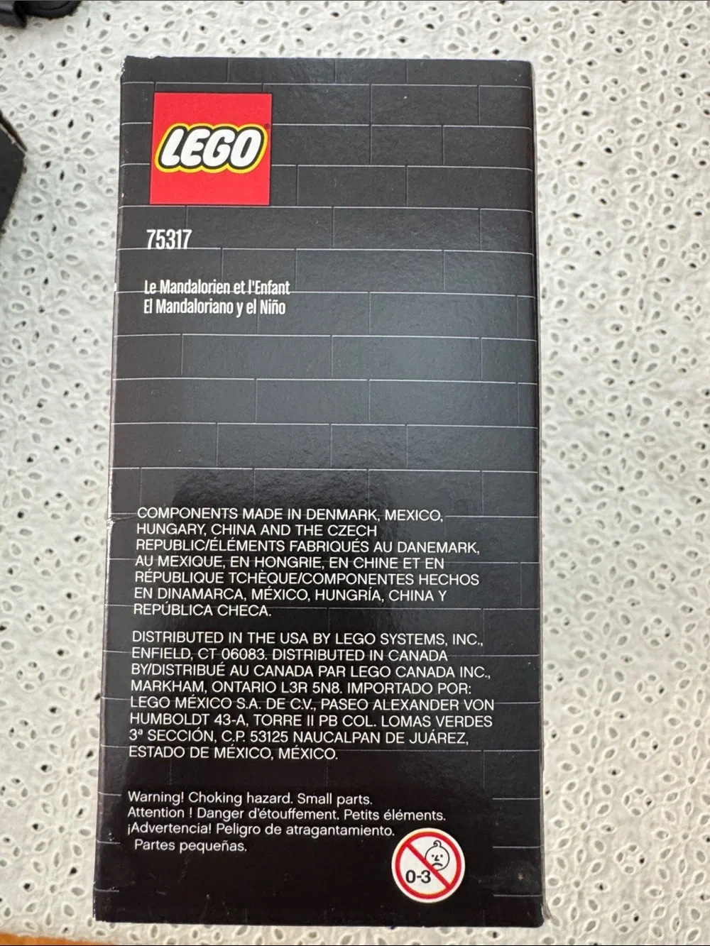 LEGO Mandalorian and The Child Brick Headz Figures